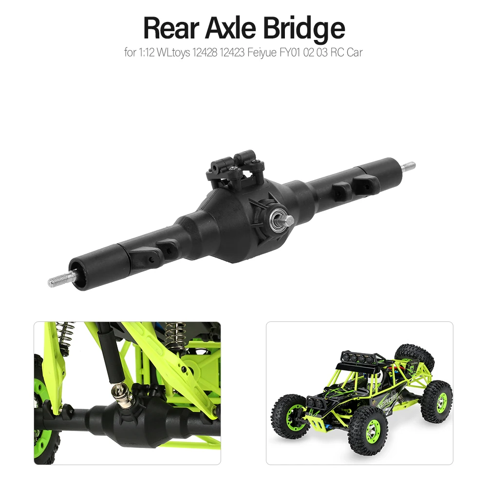 

GOOLRC Rear Axle Bridge For 1:12 WLtoys 12428 12423 Feiyue FY01 02 03 RC Car Spare Parts Accessory Spare Parts Accessories