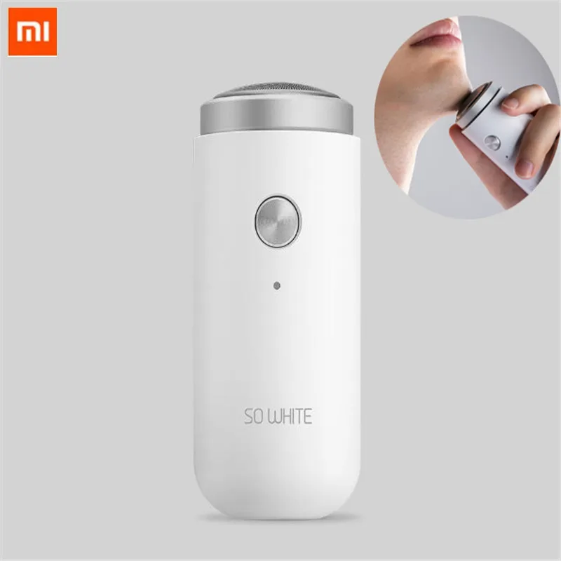 

Original 11 Electric Shaver So White ED1 Mini Protable Shaver Men Razor IPX5 Waterproof USB Charge Wet Dry Manual Shaving