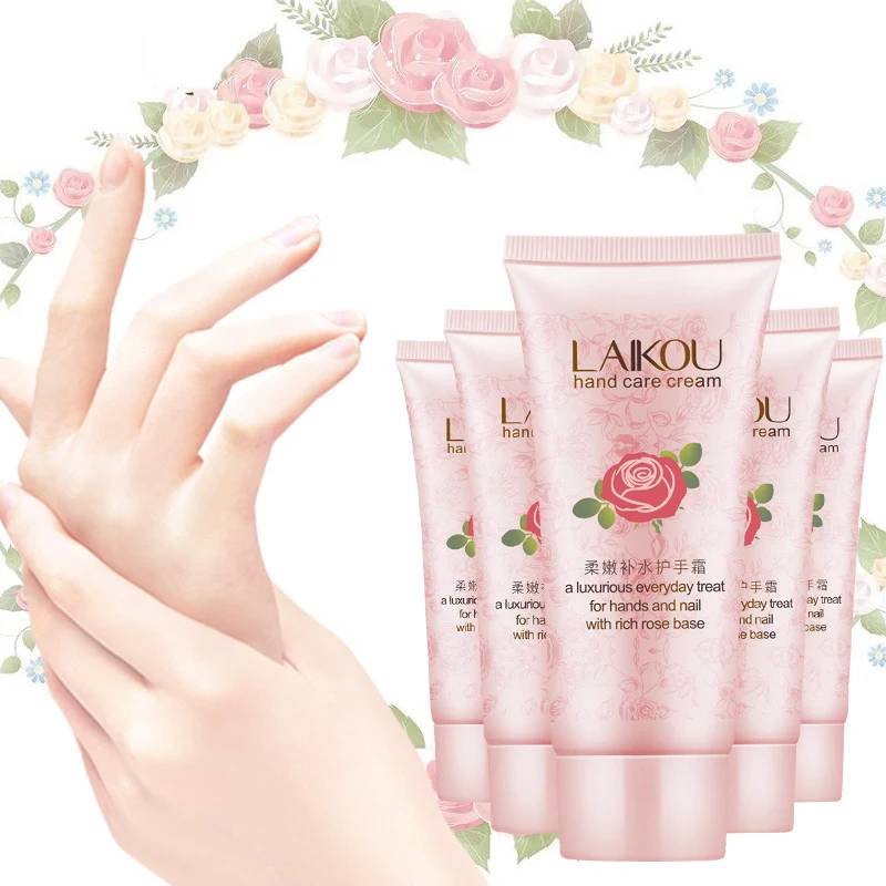 Laikou розовый крем для рук увлажняющие отбеливающие лосьоны молочные