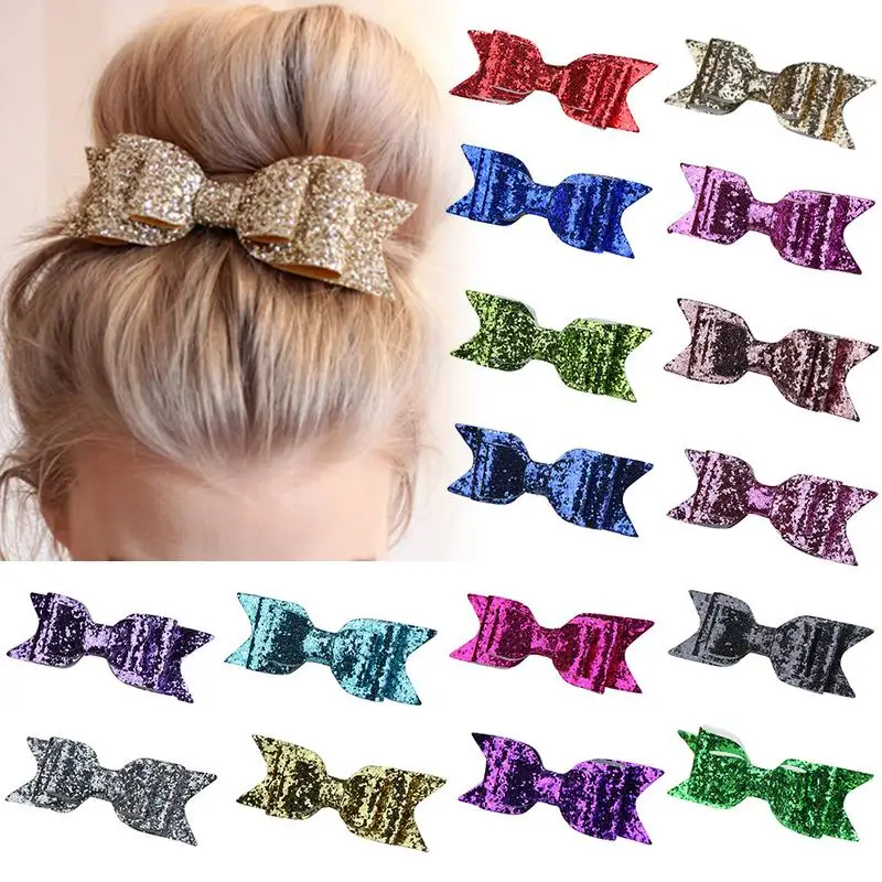 

Flashing Bowknot Baby Girls Headband Hairpin Hair Accessories Ornament For Children Girl Bows Headwear
