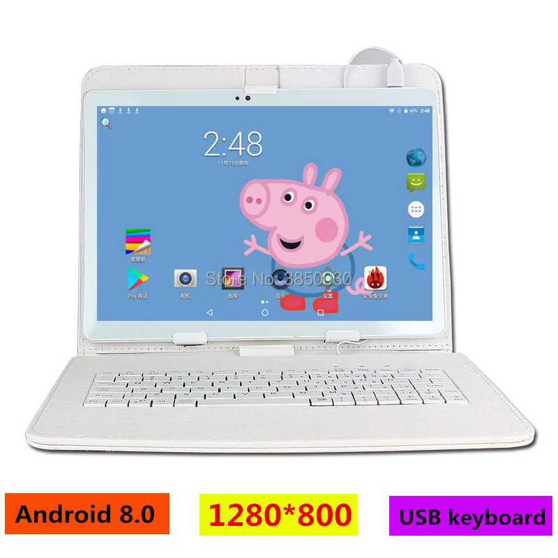 

Free Shipping Original Tablets 10.1' 32GB Nice Tablets Android 8.0 Octa Core K990 Dual Camera Dual SIM Tablet PC WIFI OTG GPS