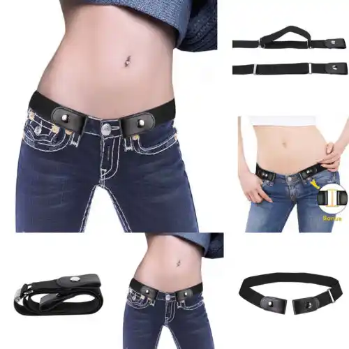 buckleless belt womens