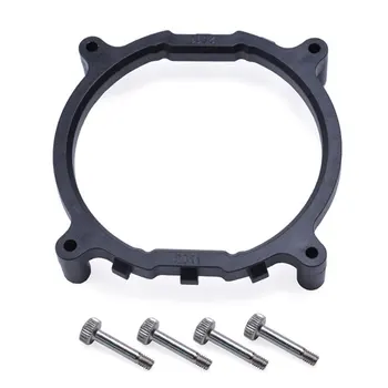 

Heatsink Base Support Cooler Fan Bracket Mount Computer Mini Holder With Screws Motherboard Stand Desktop CPU Round For Intel