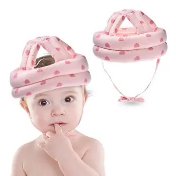 

Baby Walking Headguard No Bumps Helmet Adjustable Baby Kids Safety Head Protector