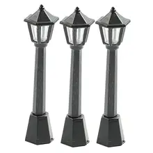 3 шт., ландшафтные фигурки, уличные лампы, Уличные светильники из натуральной смолы, украшения, Имитационные огни, креативные декоративные светильники для дома и сада