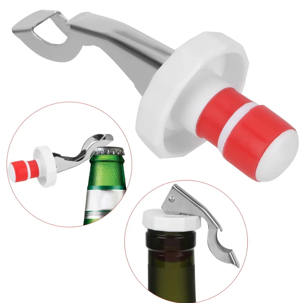 

Multifunctional Mini Wine Bottle Opener Sealed Red Wine Plug Portable Wine Stopper