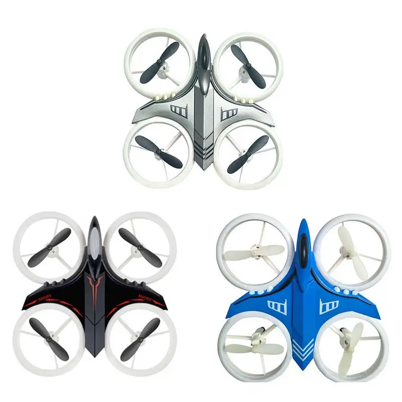 

Multifunctional Remote Control Aircraft Model With Noctilucent Shield Mini Small Four Axis HD Aerial Helicopter Drone UAU Toy