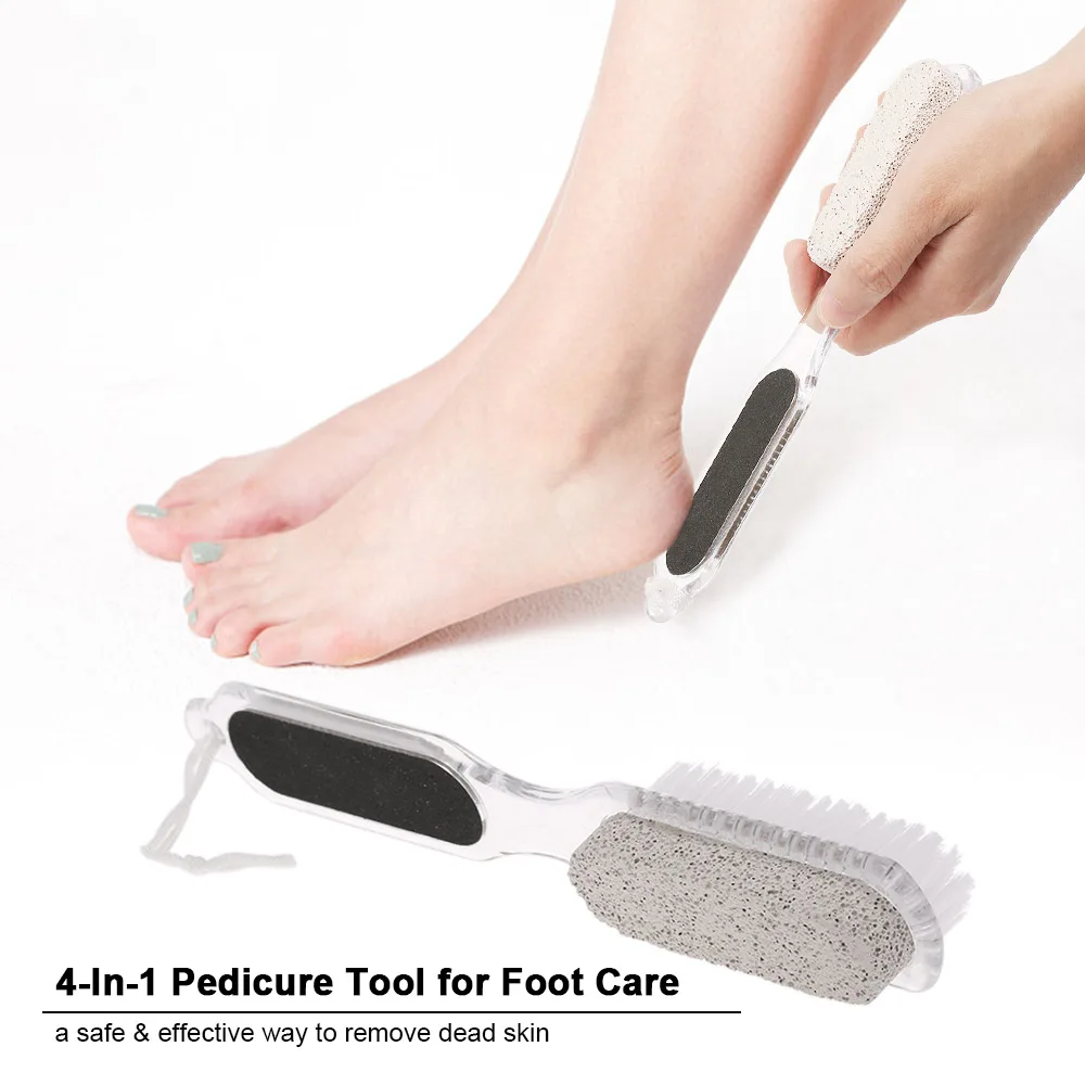 

4-In-1 Pedicure Tool for Foot Care Callus Remover Foot File Rasp Professional Dead Hard Skin Removal Grinding Foot Heel File