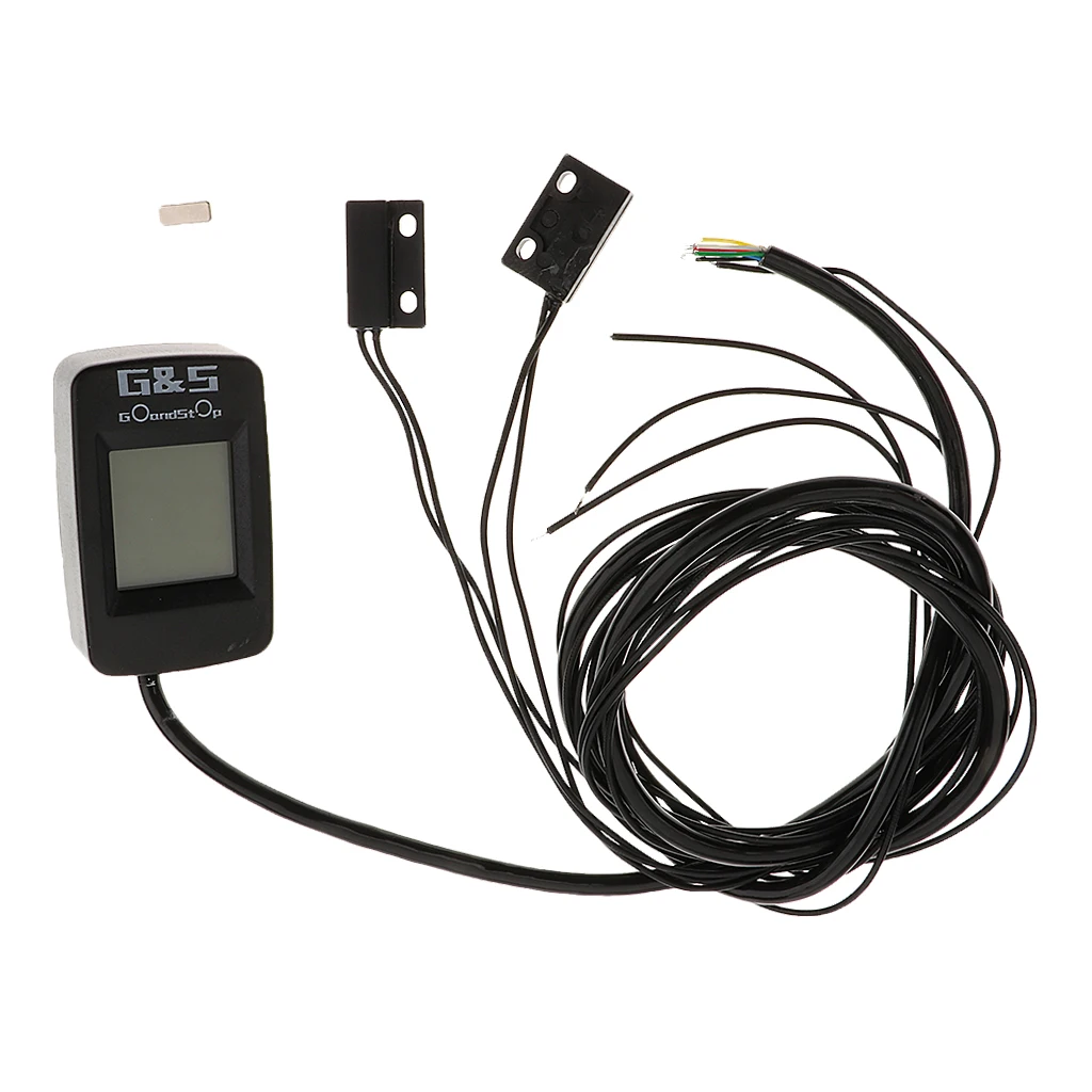 

Motorcycle Bike LCD Digital 1-6 Gear Shift Indicator Lever Sensor 12-24V 25x22mm LCD Display Fit Motorbike/Dirt Bike Etc
