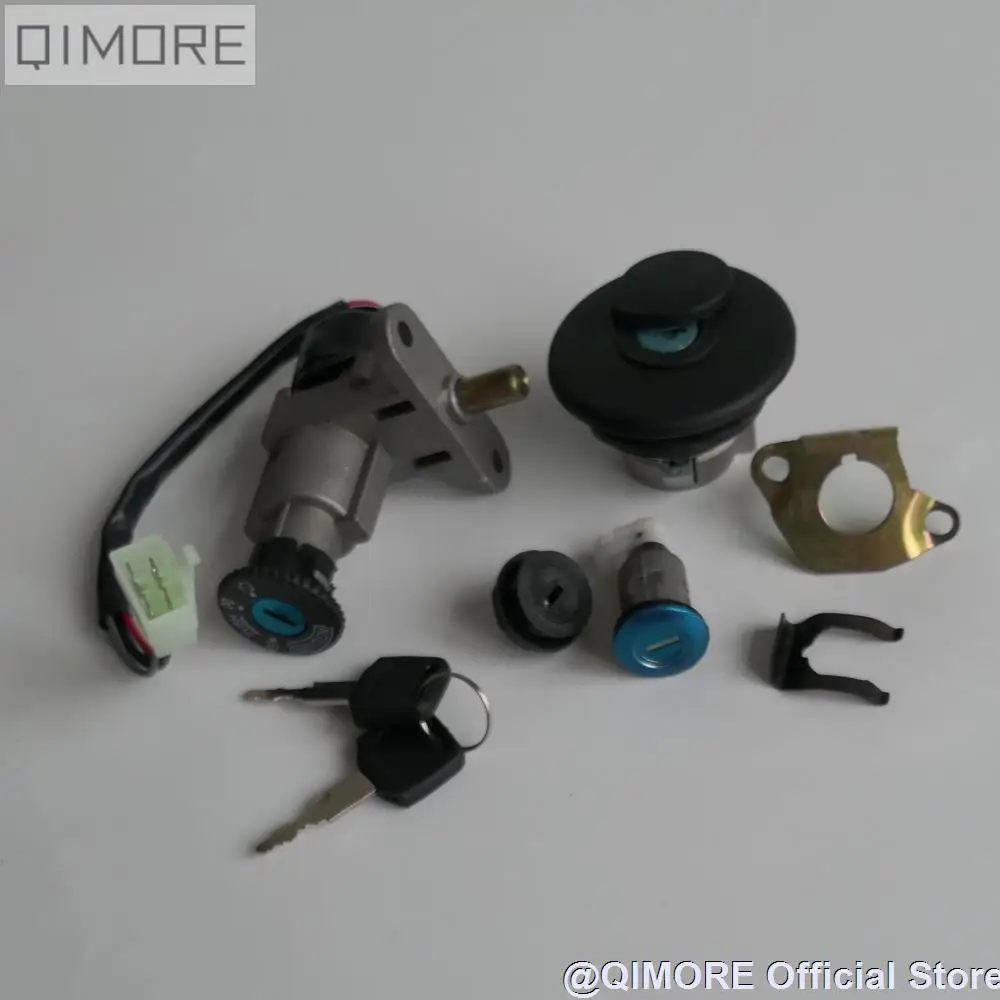 KIMISS 2 Pack Ignition Switch Lock With Keys, Universal EBike