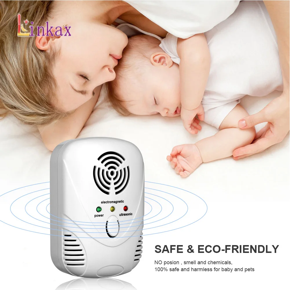 

Ultrasonic Electronic Pest Control Rodent Rat Mouse Repeller Mice Mouse Repellent Anti Mosquito Mouse Repeller Rodent US EU