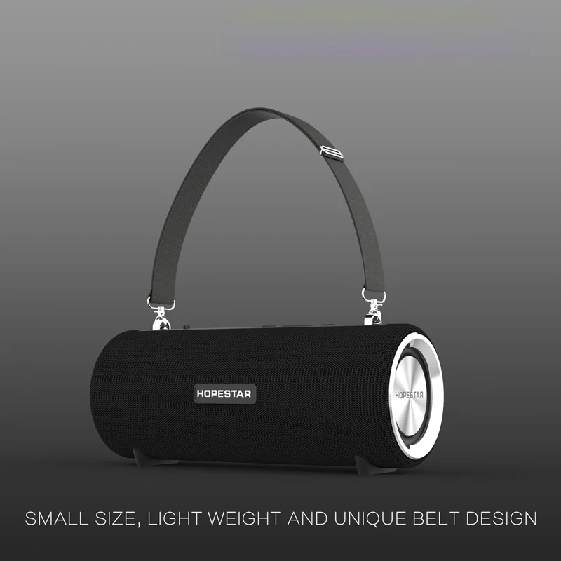 

HOPESTAR H39 Wireless Portable Bluetooth Speaker Waterproof Outdoor Bass Effect Speaker With Power Bank USB Aux Mobile Computer