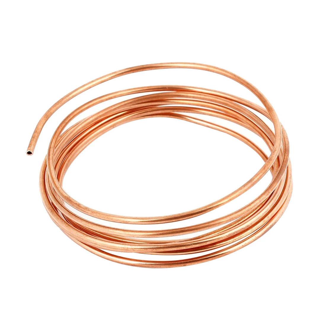 

Best 2M 6Ft Long Copper Cooling Spiral Copper Tube Delicate Soft Copper Cable Wire