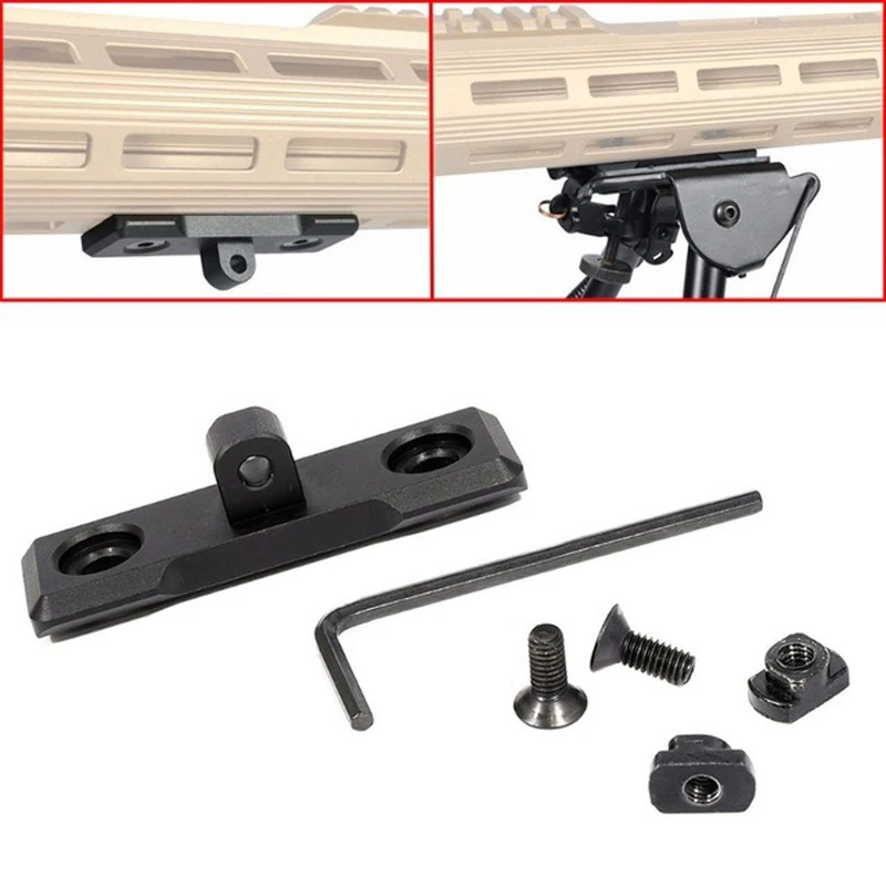 20 مللي متر محول ألياف الكربون حبال قطب مسمار Bipod ل محول صالح Handguard Picatinny السكك الحديدية البلاستيك محول بندقية الصيد اكسسوارات
