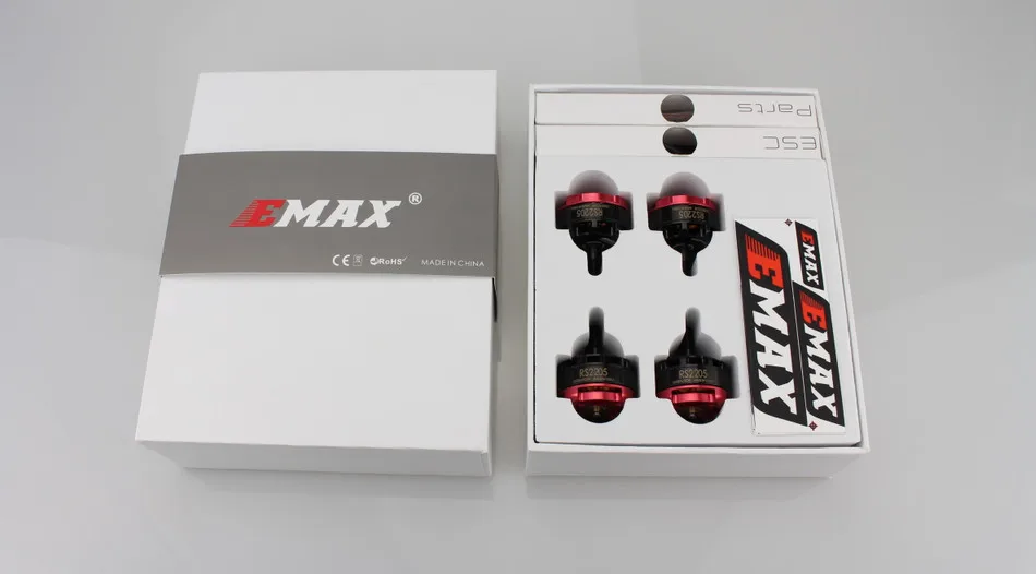 4 компл./лот EMAX RS2205 2300KV/2600KV CCW бесщеточный двигатель Lightning 30A mini ESC RC Combo для FPV