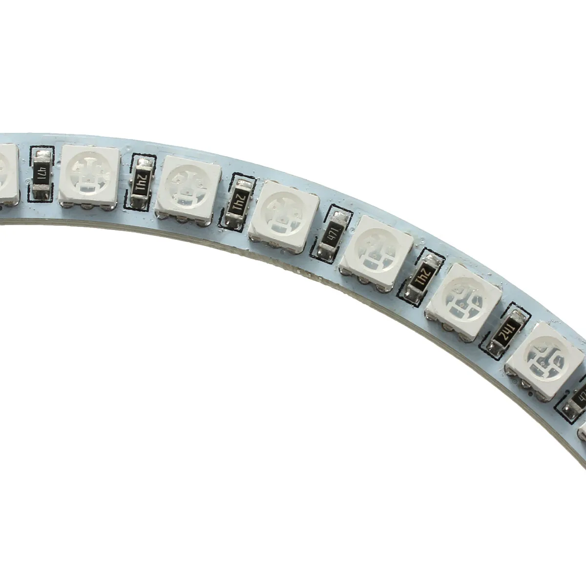 4 шт. для BMW E46 3 5 7 серии 2x146 мм + 2x131 5050 42SMD RGB светильник фары ангельские глазки с