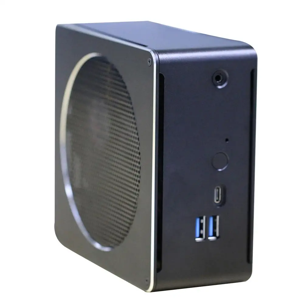 HUNSN Top Gaming Computer Intel i9 8950HK i7 8750H i5 8300H Windows 10 Pro 2*DDR4 6 Core 12 Threads