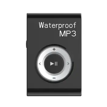 

4GB/8GB Mini IPx8 Waterproof Swimming MP3 Player Sports Running Riding HiFi Stereo Music MP3 Walkman with FM Radio Clip