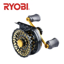 RYOBI IKADA 60 III Рыболовная катушка плот колеса carretilha de pesca 4 шарикоподшипник Передаточное отношение 3,1: 1 рыболовный трек для ловли карпа