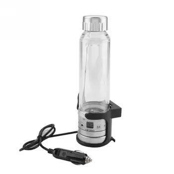 

12V / 24V 75W 280ml The portable electric kettle heating hot water cup cup car insulation Cup