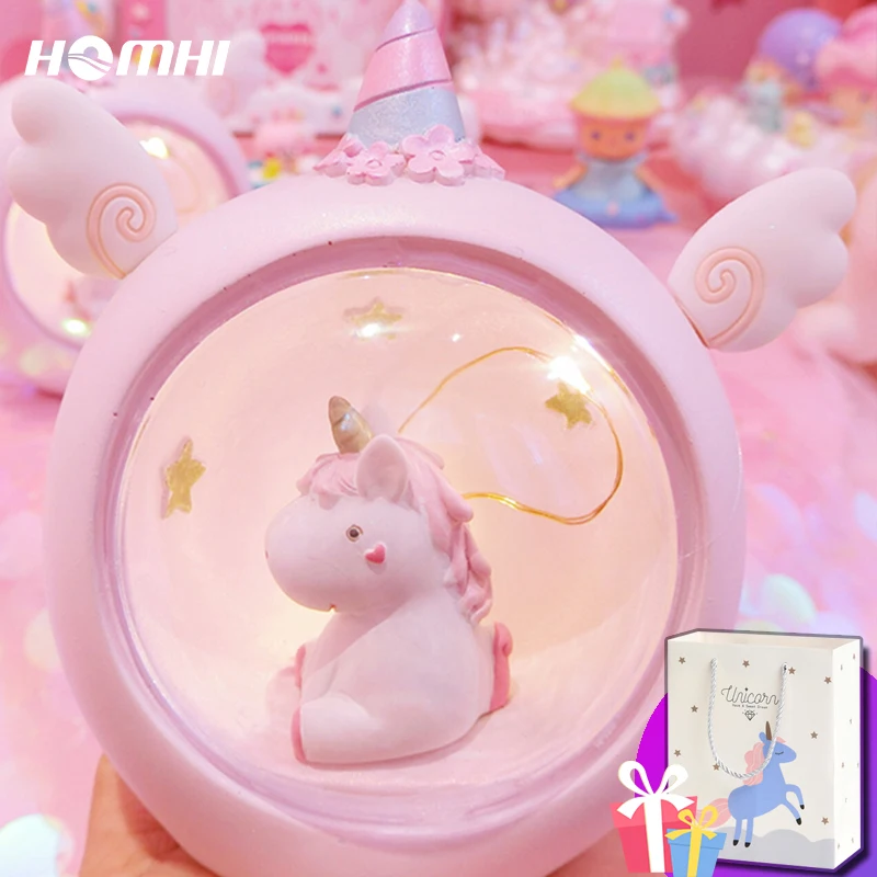 

unicornio night light veilleuse enfant lampka nocna dla dzieci decoracao quarto nocna licorne decoration chambre romantic lamp