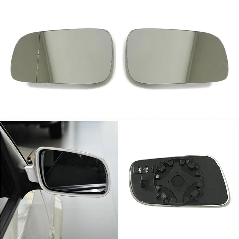 

Car Replacement Left Right Heated Wing Rear Mirror Glass for VW Passat B5 Bora Golf 4 Jetta Santana 3000 1J1 857 521 1J1 857 522