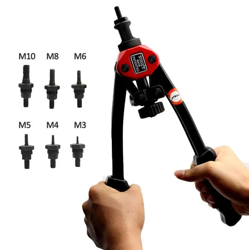 

Manual Ram / Hand Riveted Nut Setter Kit / Retainer Pull Cap Pneumatic Tool Kit