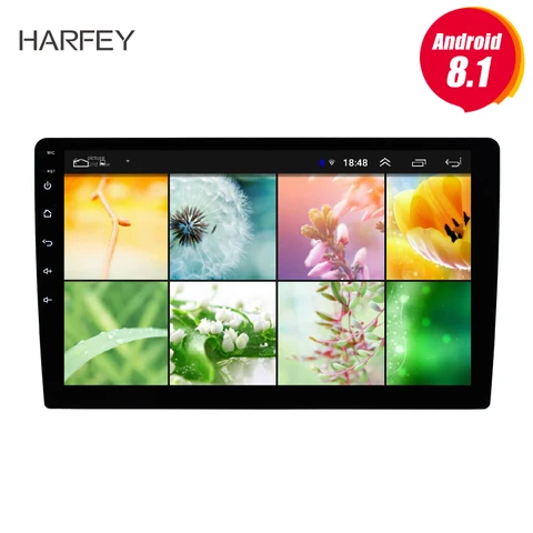 Home v1 88 harfey 2din 10 universal android 8 1 car radio player multimidia autoradio touchscreen gps bluetooth