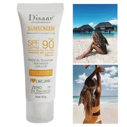 Disaar Facial Body Sunscreen SPF 90 Whitening Sun Cream Sunblock Skin Protective Cream Anti-Aging Oil-control Moisturizing Cream