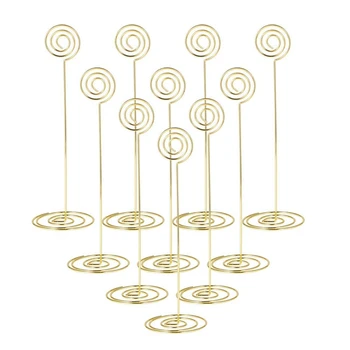 

Place Card Holder 8.6 Inch Table Number Card Holders Table Picture Photo, Stand Memo Holder clips Menu Note Name Holders