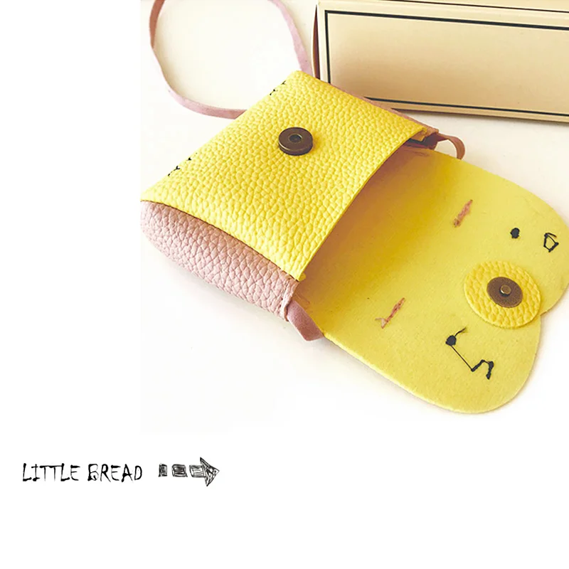 

PU Leather Kids Rabbit Mini Messenger Bag Baby Girls Handbag Coin Purse Children Crossbody Bag for Girls Ladies Shoulder Bags(