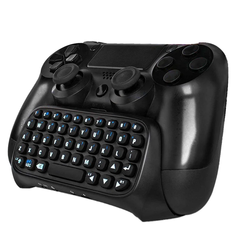 Bluetooth беспроводная мини Клавиатура Chatpad, контроллер Gaming сообщение Usb игровая клавиатура адаптер для Playstation 4, тонкий, про продолжение