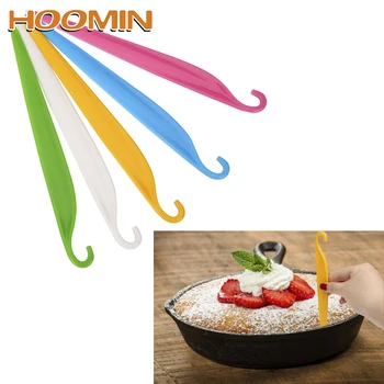 

HOOMIN Cake Stripping Knife Butter Cream Spreader Fondant Decoration Mold Baking Pastry Tools Plastic Cake Scraper