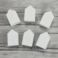 6 шт. в форме домика Макияж Косметический Пышное лицо BB крем косметический порошок спонж для макияжа Puff косметика, макияж инструменты