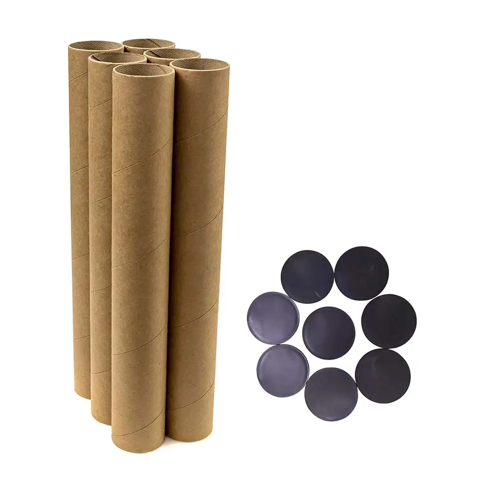 

Mailing Tubes with Caps Shipping Tubes Poster Tubes Document Tubes for Mailing Protecting Storage Drawings Paintings