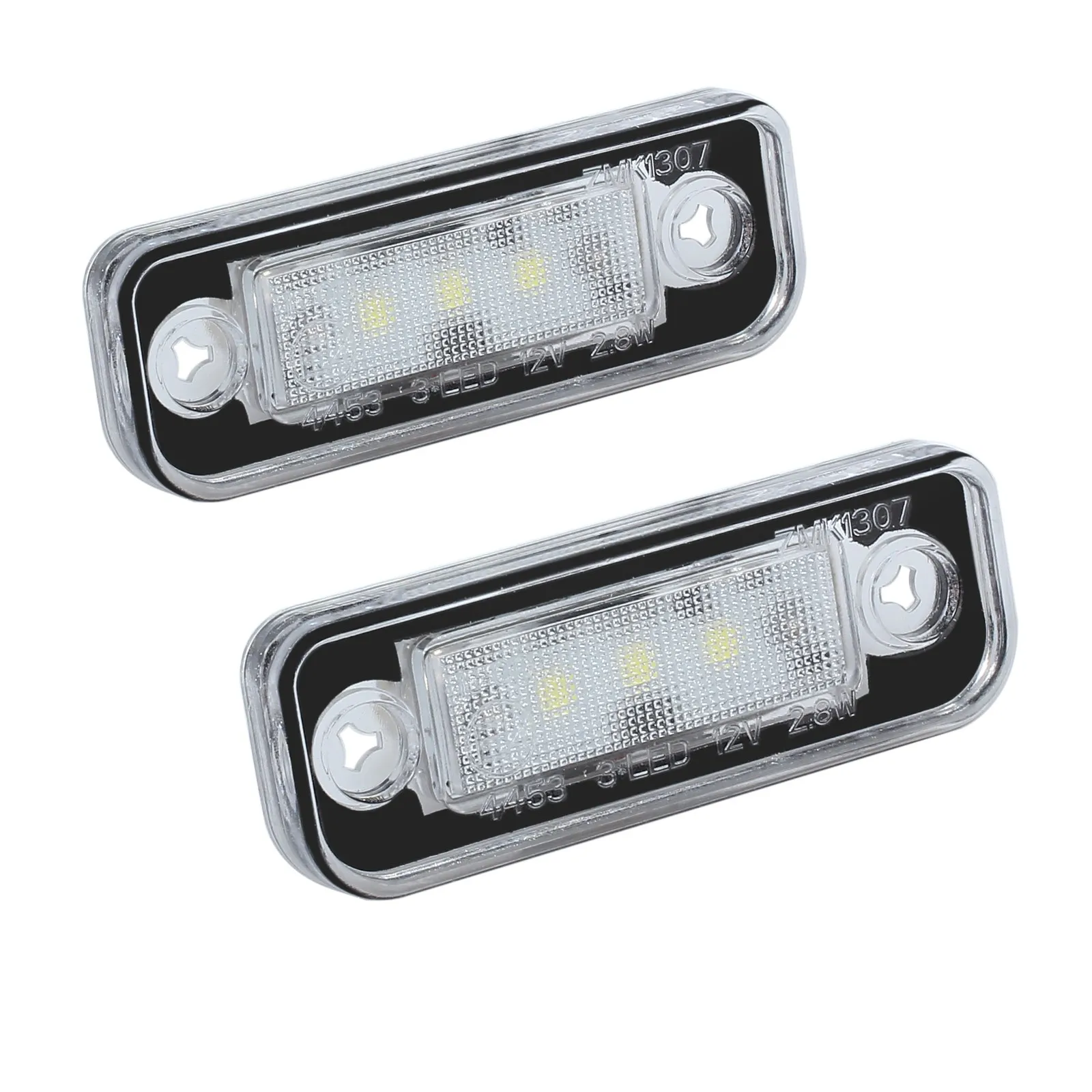 TANiCE 2 шт. светильник номерного знака 3 SMD светодиодный для Mercedes Benz SLK R171 S203 W211 S211