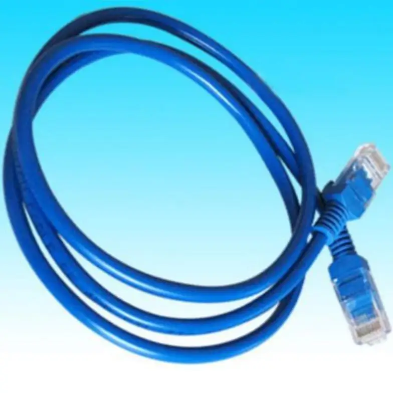 

85CM RJ45 Ethernet Network Patch Cable Cord Blue RJ45 CAT5E Lan Cable two RJ-45 male to male connectors #0122