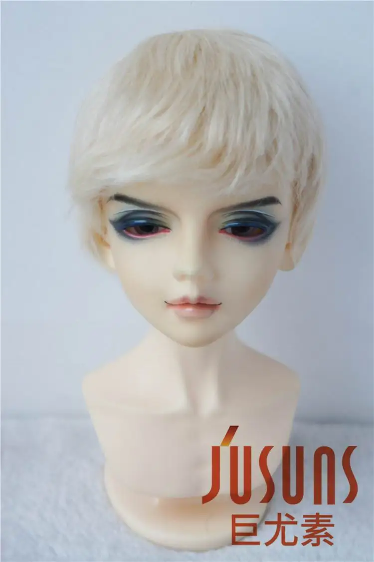 Doll wigs Imitation mohair Short hair for 1//8 1//6 1//4 1//3 BJD MDD doll wigs hair