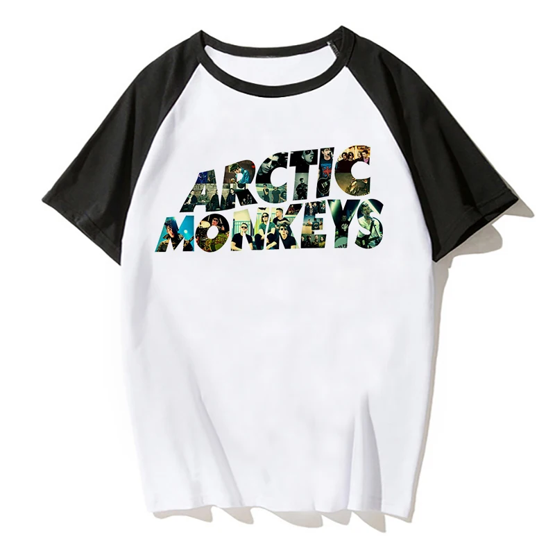 

arctic collage1 Hot Sale White Tshirt Fashion Short Sleeve Casual T shirt Summer Hipster Printed Funny T-shirts for Men MR2013