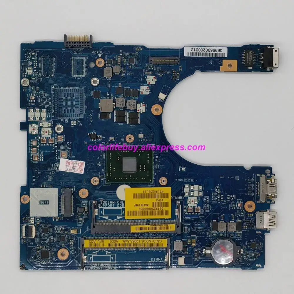 

Genuine CN-01N0C6 01N0C6 1N0C6 AAL12 LA-C142P w A8-7410 CPU Laptop Motherboard for Dell Inspiron 15 5000 5555 5755 Notebook PC