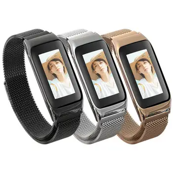 

Smart Bracelet 0.96 Inches Color Screen Step Counting Heart Rate Monitoring Intelligent Reminding Multi-Language