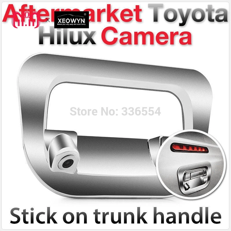 Хромированная Крышка для камеры заднего вида Toyota Hilux|camera rain|camera alarmcamera mp5 |