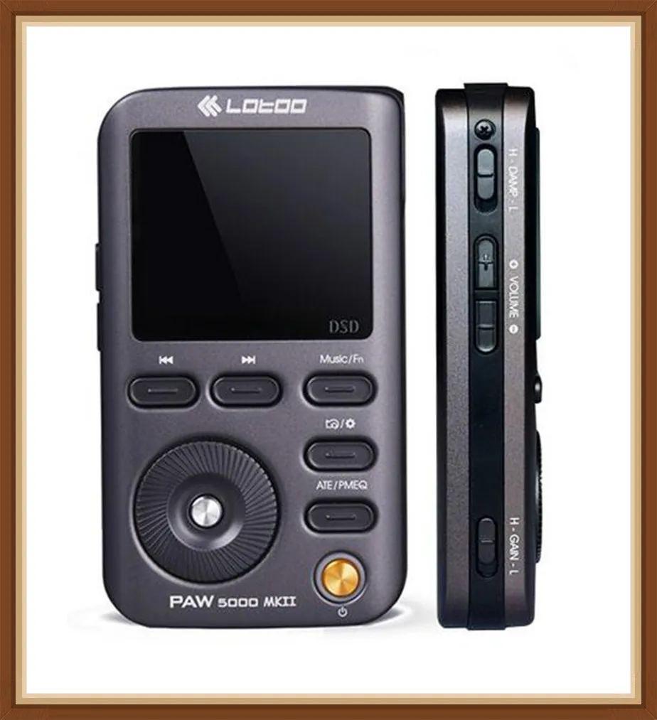 

LOTOO PAW5000 MKII Bluetooth Portable Lossless HIFI Music Audio LED DSD DAC 2.5mm Balanced USB MP3 Music Player