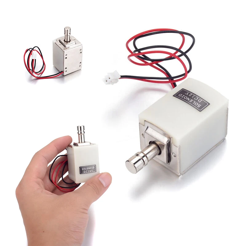 

1pc 40*30*28mm DC12V 1.5A Solenoid Electric Lock for Cabinet Door Drawer Latch high quality accessory