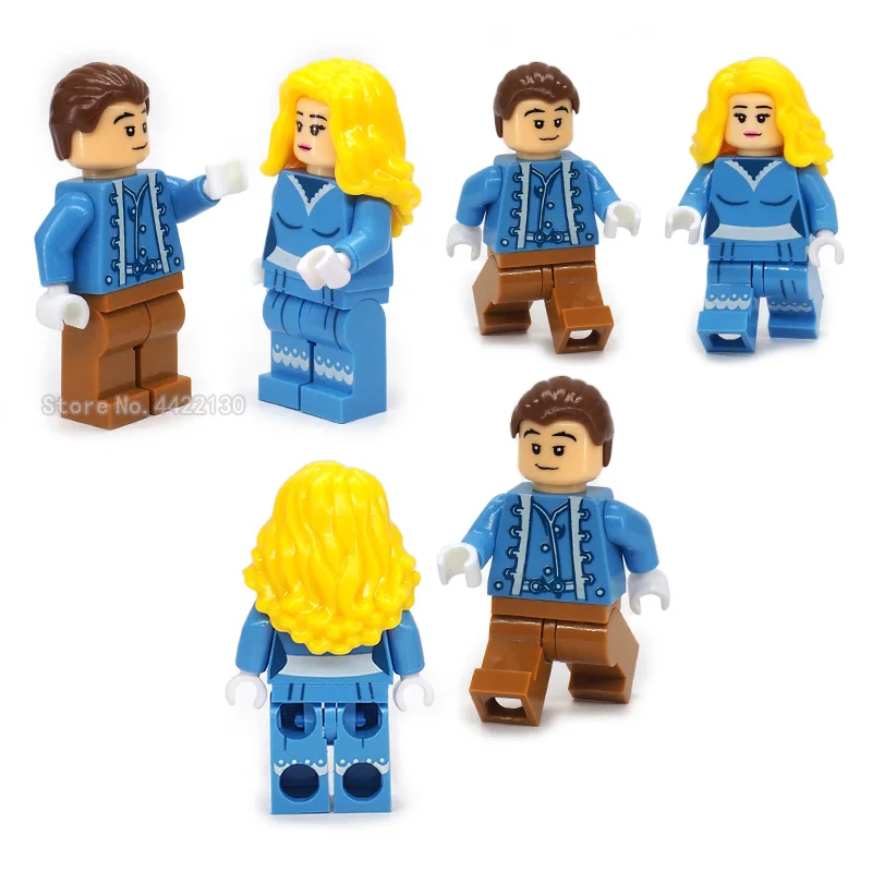 City Frozeningly Prom Building Blocks Series Figures Mini Princess Prince Model Assemble Scenes Gift for girl With Legoinglys City Frozeningly Prom Building Blocks Series Figures Mini Princess Prince Model Assemble Scenes Gift for girl With Legoinglys