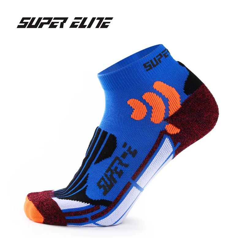 

Super Elite Men Professional Running Sports Socks Thermal Cycling Compression Basketball Winter Warm Hiking Ski Hockey Coolmax