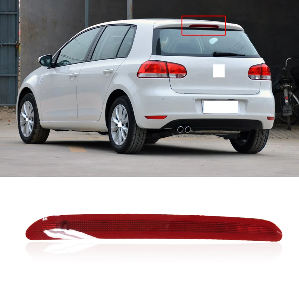 

CAPQX For VW Golf 6 Mk6 Polo 6R 2012-2016 Rear Brake Light High Mount Stop Lamp 3rd Third Brake Light Additional Brake Lamp