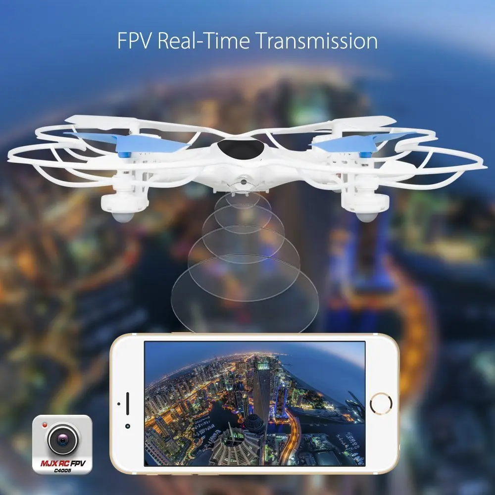 MJX X300C FPV RC Quadcopter 3D flips RC drone  4CH 6 Axis Gyro RC Drones with Camera Headless Mode Drones VS MJX X101 X102H