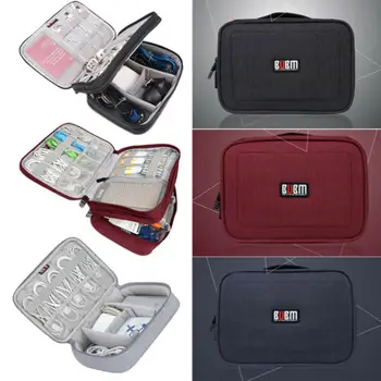 

Waterproof Travel Storage Bag Electronics USB Charger Case Data Cable Organizer Travel Bags