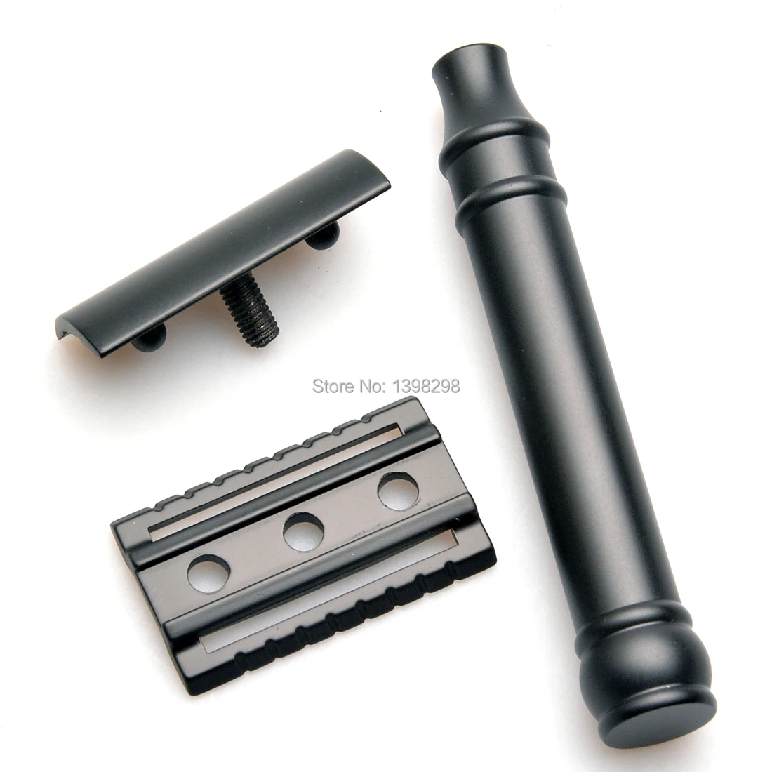 

CSB Luxurious Black Safety Razor Men Shaving Beard Knife 10 Gift Blades
